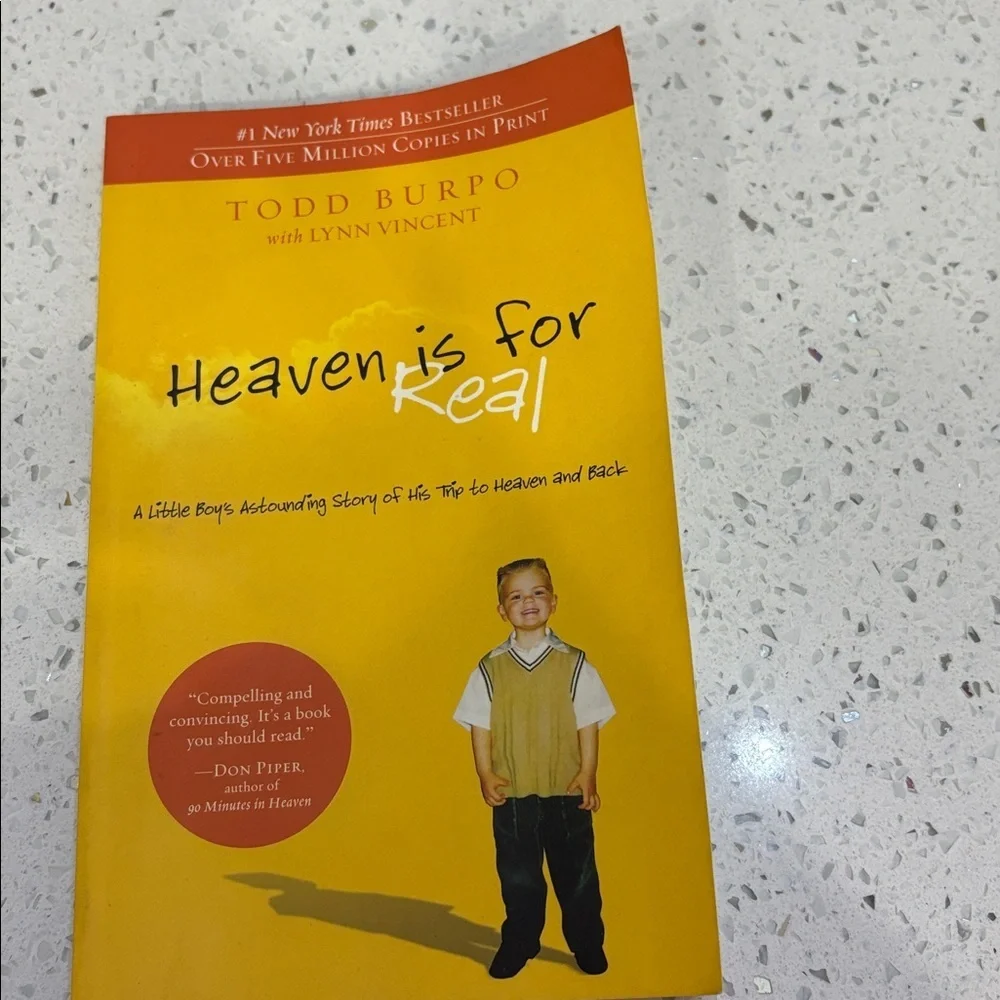 Heaven is for Real Book by Todd Burpo